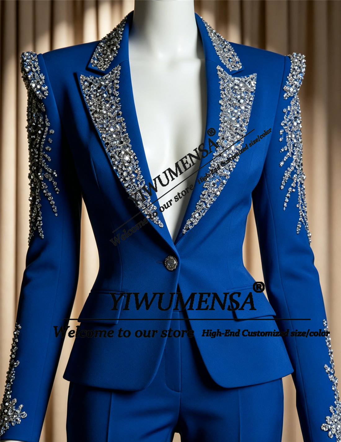 Women Luxury Formal Wear - Luxury Women Suits 2 Pieces Sets