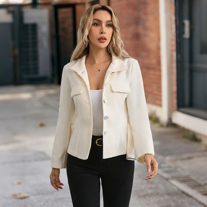 Women White Mock Neck Belted J - đánh giá và giá Women Formal Wear Belt