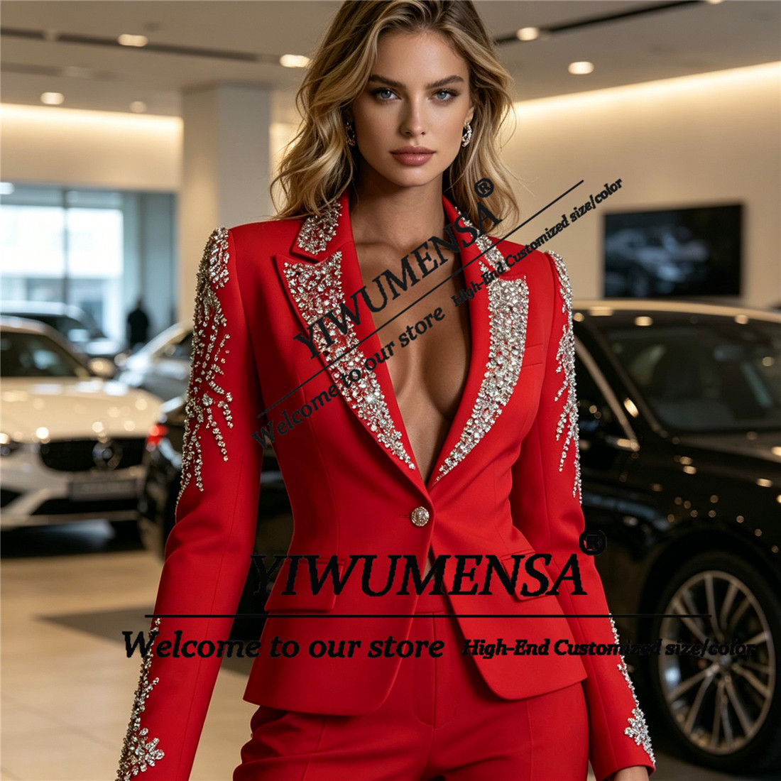 Luxury Women Suits 2 Pieces Se - đánh giá và giá Women Luxury Formal Wear