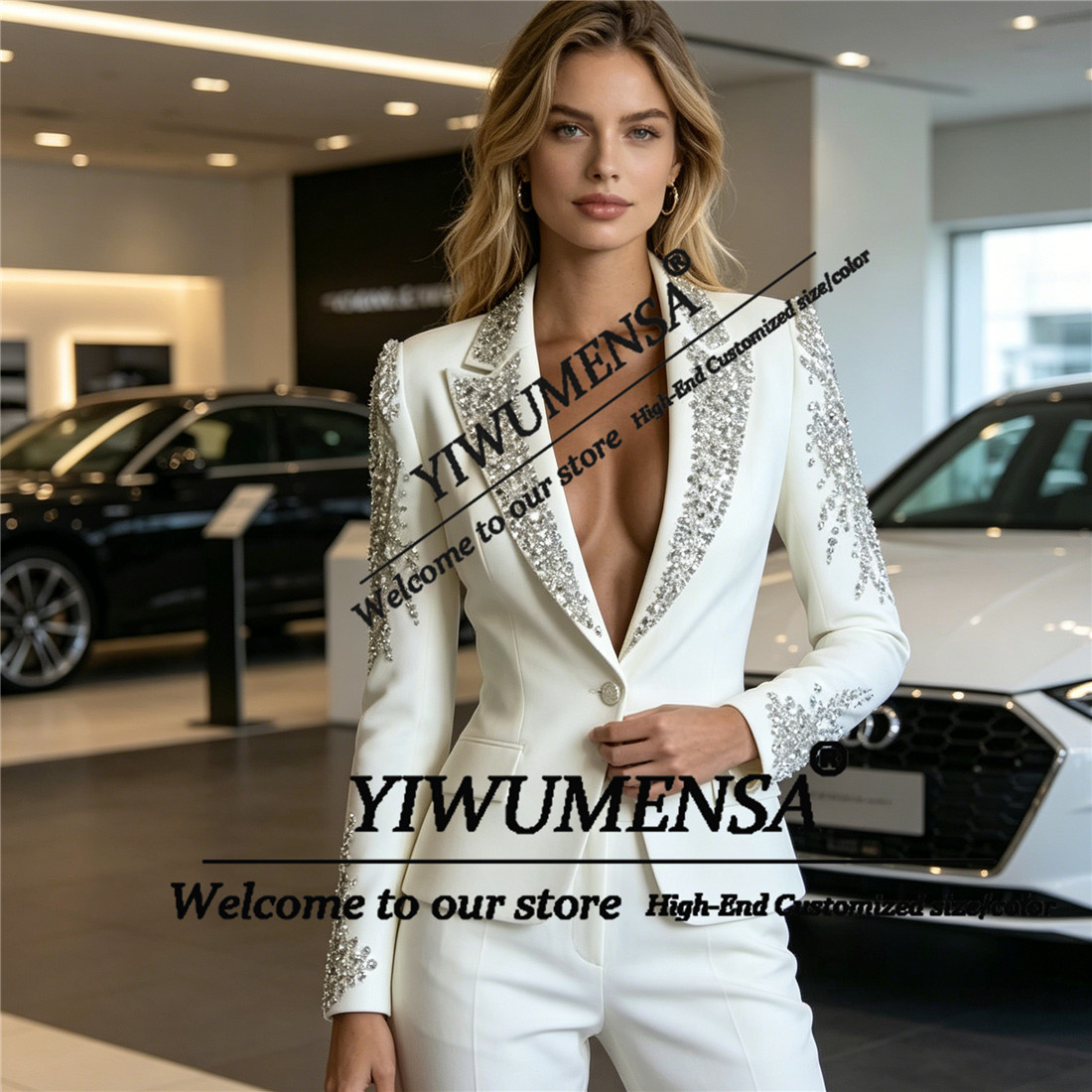 Luxury Women Suits 2 Pieces Se - đánh giá và giá Women Luxury Formal Wear