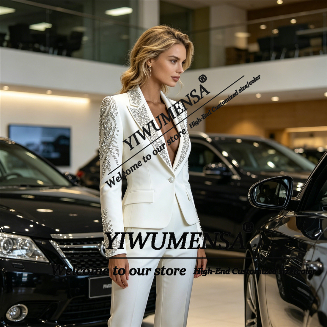 Luxury Women Suits 2 Pieces Se - đánh giá và giá Women Luxury Formal Wear