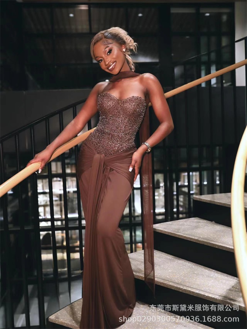 Glitter Sequins Women Prom Dre - đánh giá và giá Formal Wear Gowns For Women