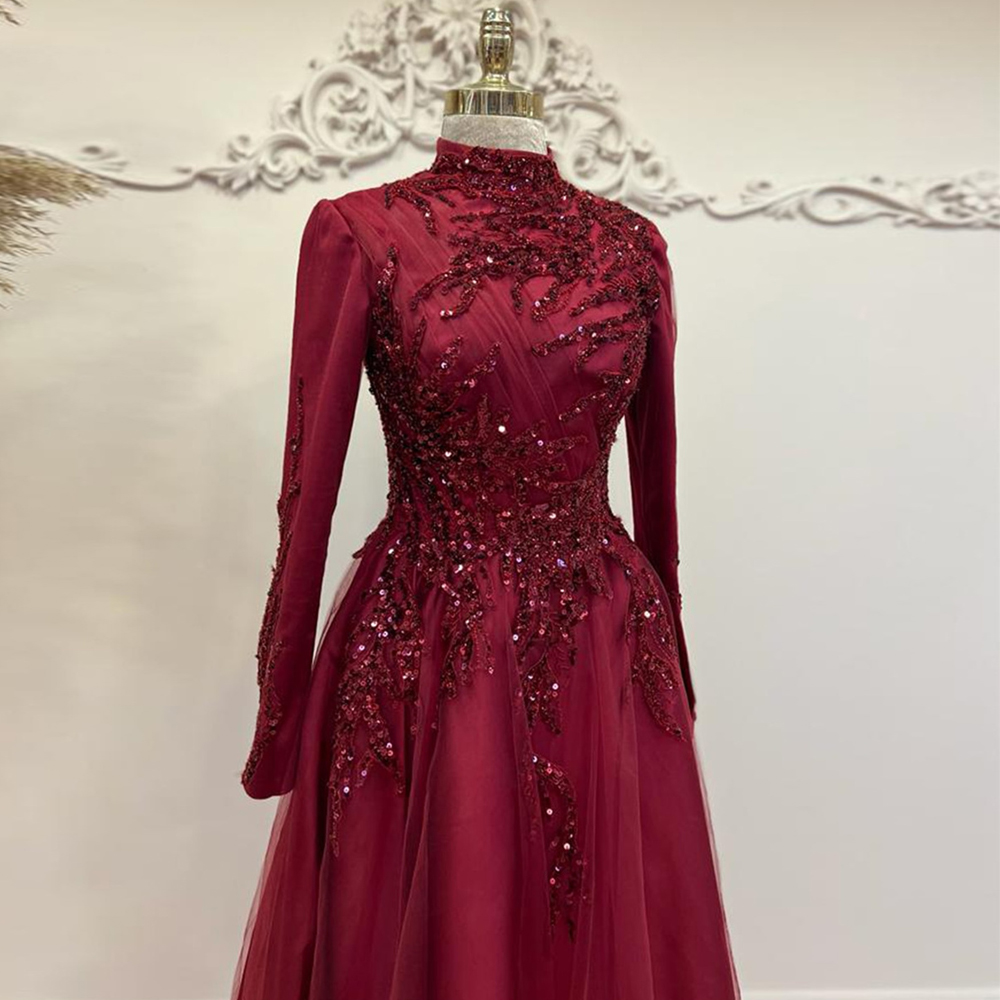 Beads Ankle Length A Line Prom - đánh giá và giá Women Formal Wear Dress