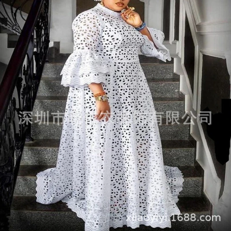 White Dress Women Flare Sleeve - đánh giá và giá Formal Wear Gowns For Women