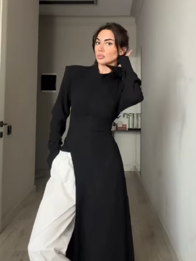 Women's Elegant High Neck Long - đánh giá và giá Women Formal Wear Dress