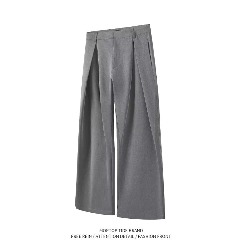 Retro Wide Leg Suit Pants Trou - đánh giá và giá Tailored Trouser Wide