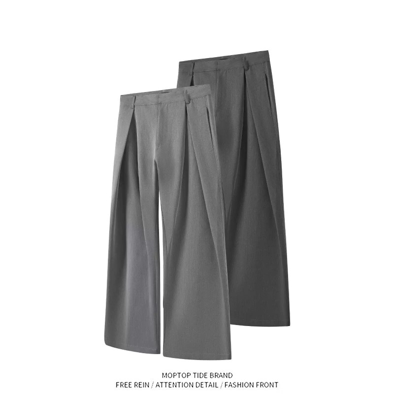 Retro Wide Leg Suit Pants Trou - đánh giá và giá Tailored Trouser Wide