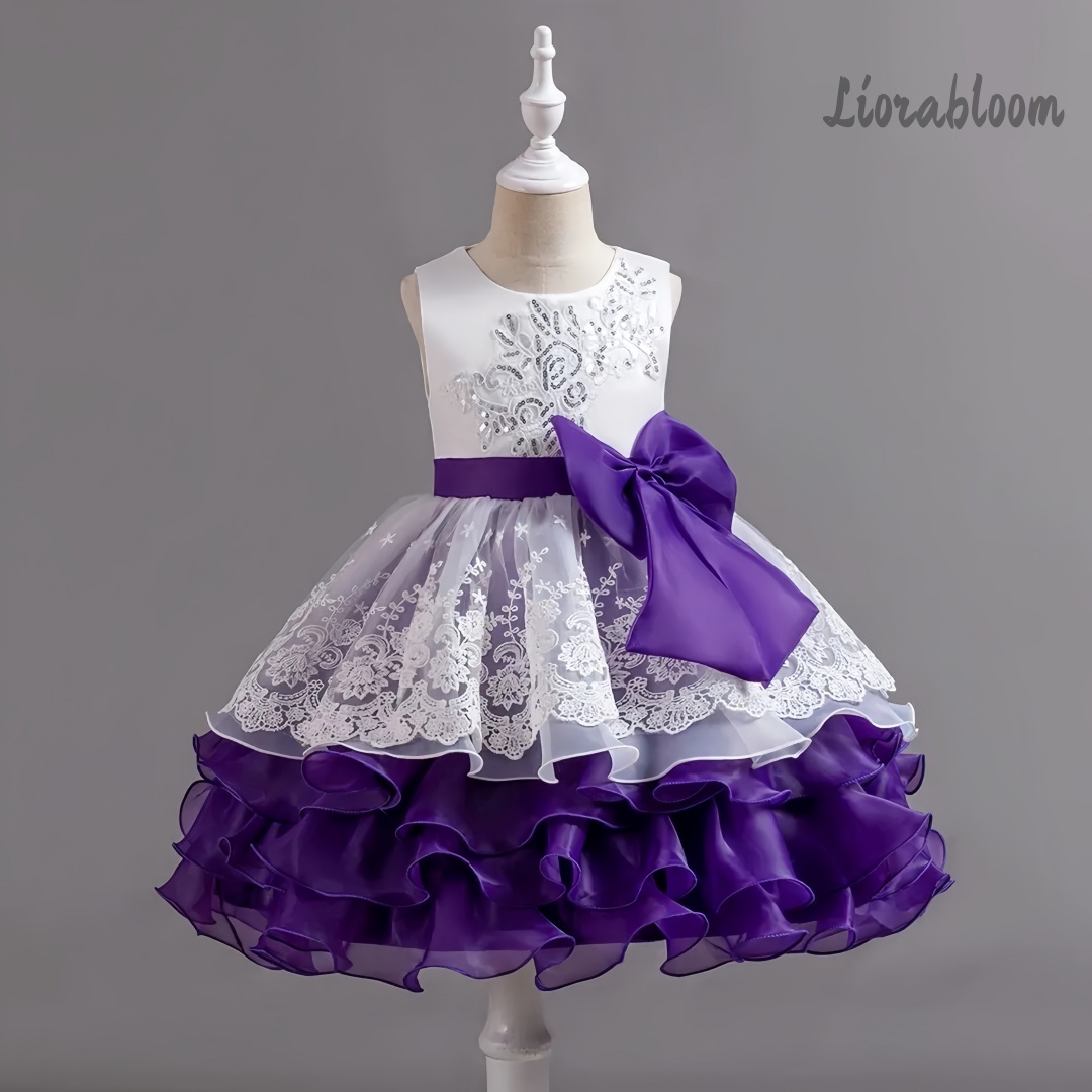 Girls' Dress With Large Bow Sl - đánh giá và giá Women Formal Wear Dress