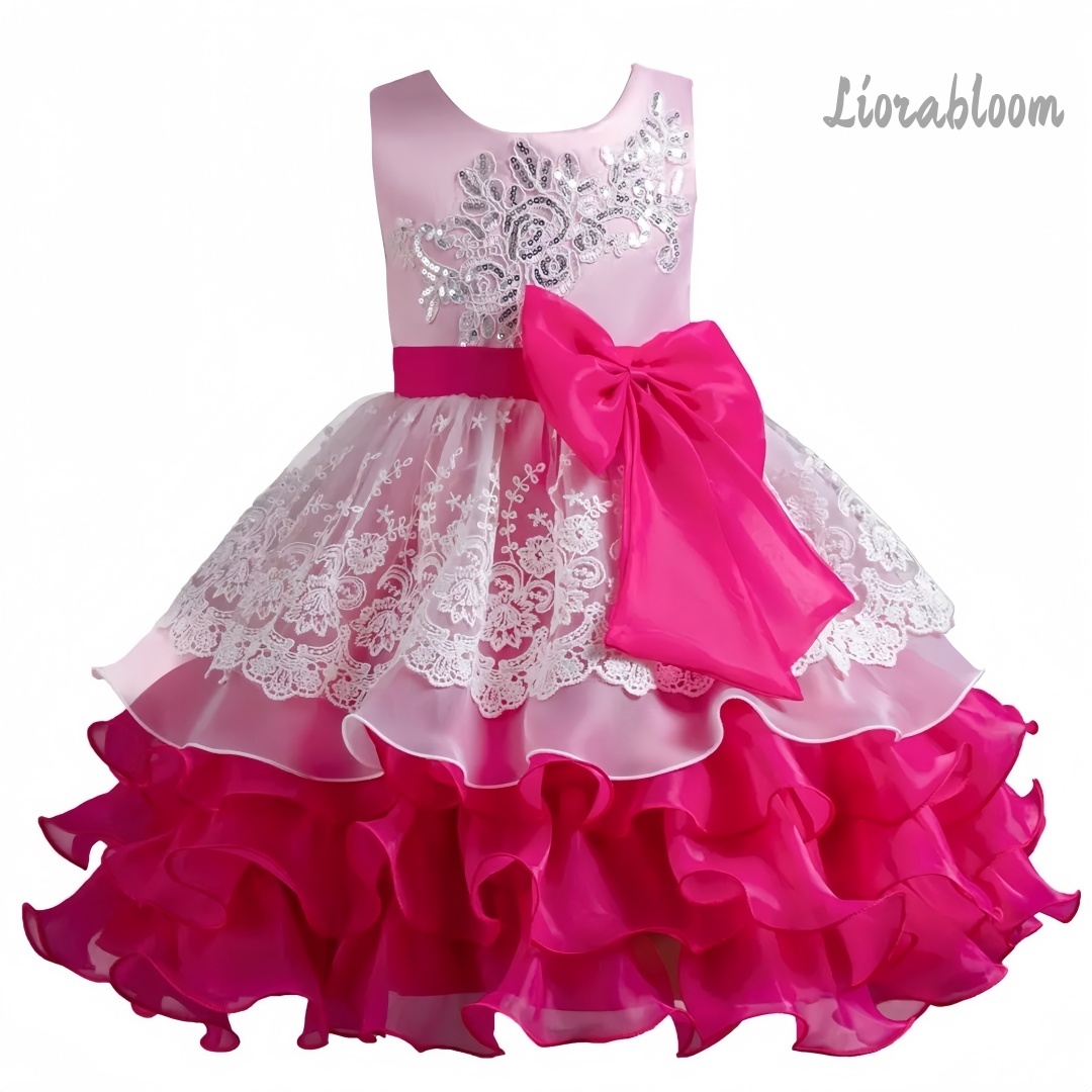 Girls' Dress With Large Bow Sl - đánh giá và giá Women Formal Wear Dress
