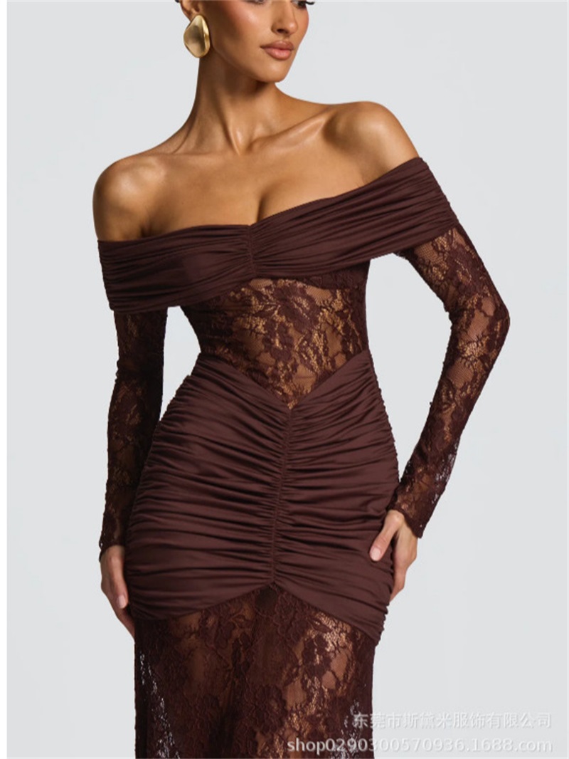 Sexy Lace Mermaid Women Prom D - đánh giá và giá Formal Wear Gowns For Women