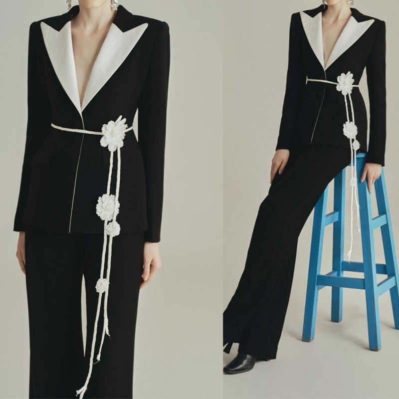 Customized Elegant Women Pants - đánh giá và giá Women Formal Wear Belt