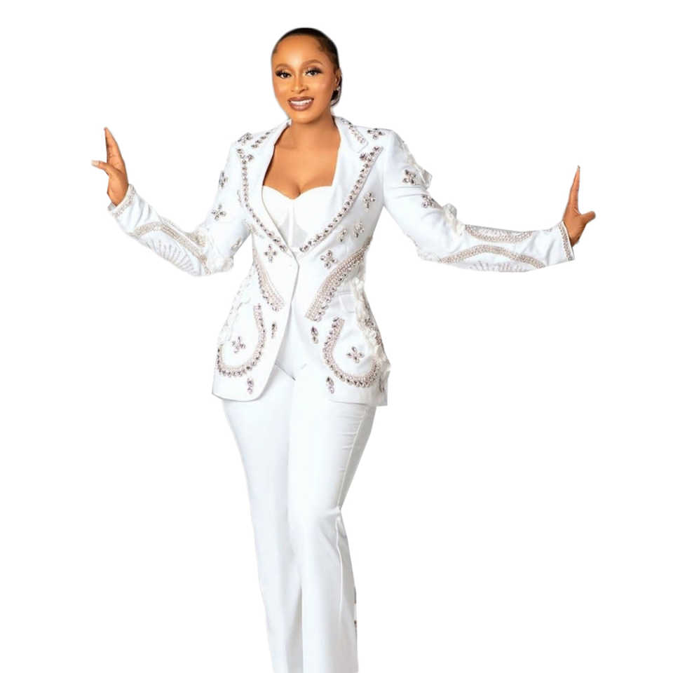 Luxury Women Pants Suits 2 Pcs - đánh giá và giá Women Luxury Formal Wear