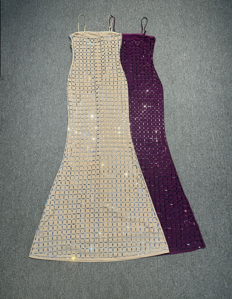 Purple Crystal Women Prom Dres - đánh giá và giá Formal Wear Gowns For Women