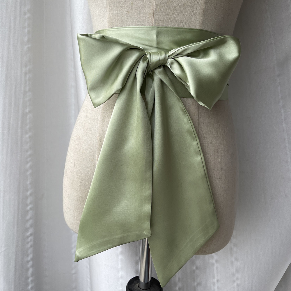 Wide Bowknot Waistband Women A - đánh giá và giá Women Formal Wear Belt