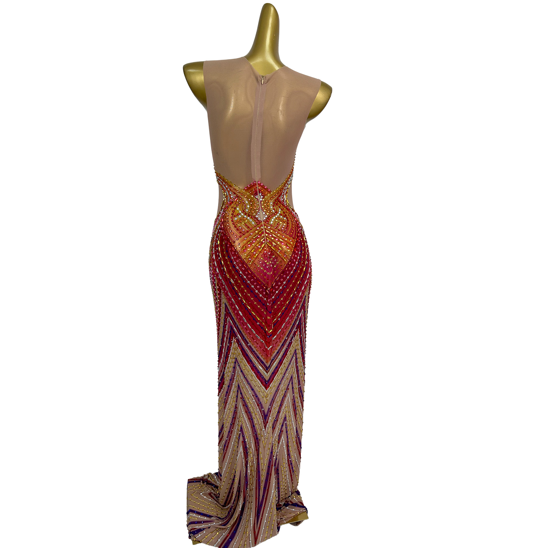 Sexy Crystal Birthday Wedding  - đánh giá và giá Formal Wear Gowns For Women