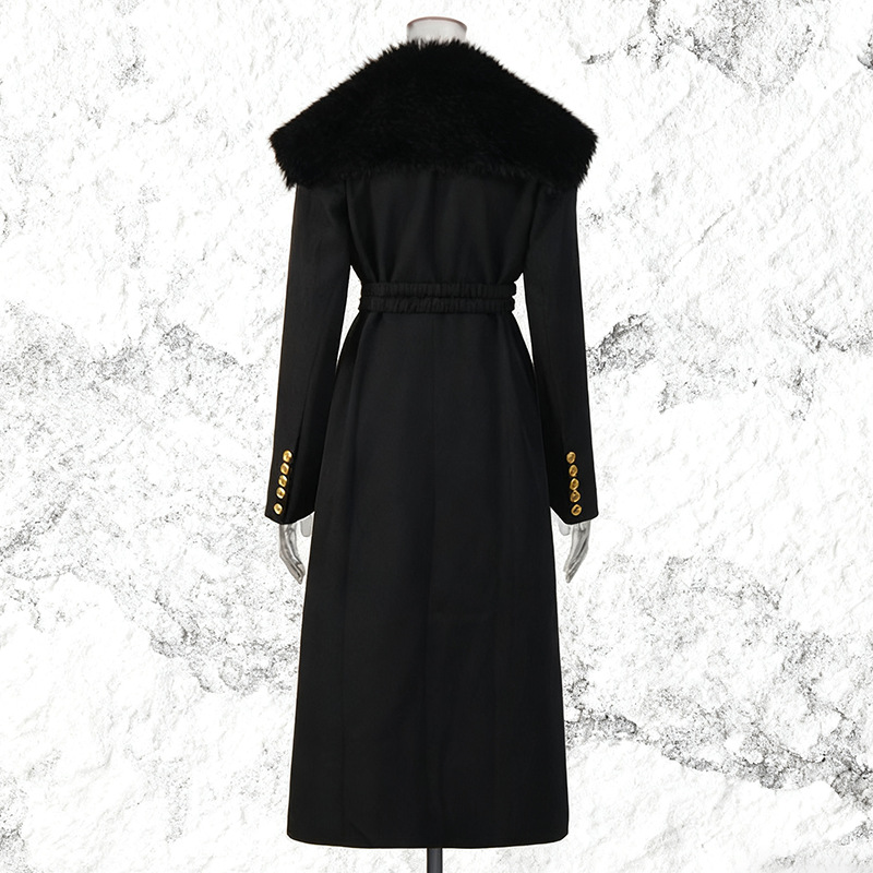 Fur Women Coat Windbreaker Bel - đánh giá và giá Women Formal Wear Belt
