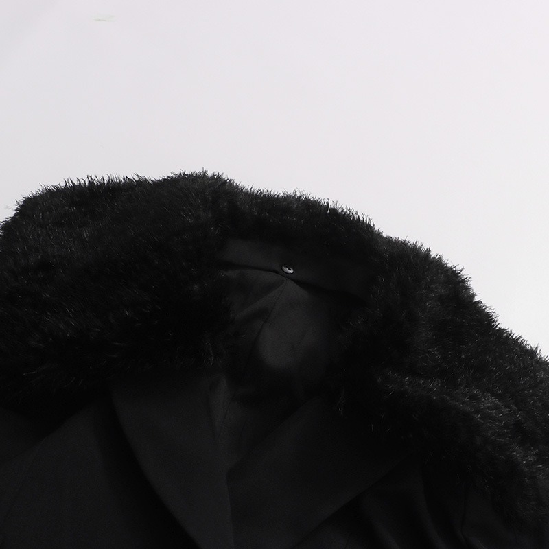 Fur Women Coat Windbreaker Bel - đánh giá và giá Women Formal Wear Belt